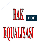 Equalisasi