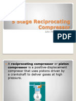 5 Stage Reciprocating Compressor