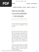 Teoria Da Não Conceitualidade – Introdução