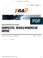 Compozitie - Regula Numerelor Impare - F64 Blog