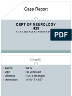 Lapsus Toxoplasmosis Cerebri