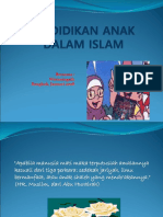 Pendidikan Anak Dalam Islam