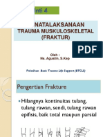 Penatalaksanaan Trauma Muskuloskeletal (Frakture)