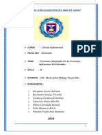 Funciones Marginales en La Economía Aplicaciones de Derivadas