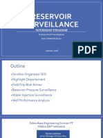 Reservoir Surveillance Internship Program