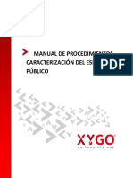 Manual Procedimiento Caracterizacion - v03