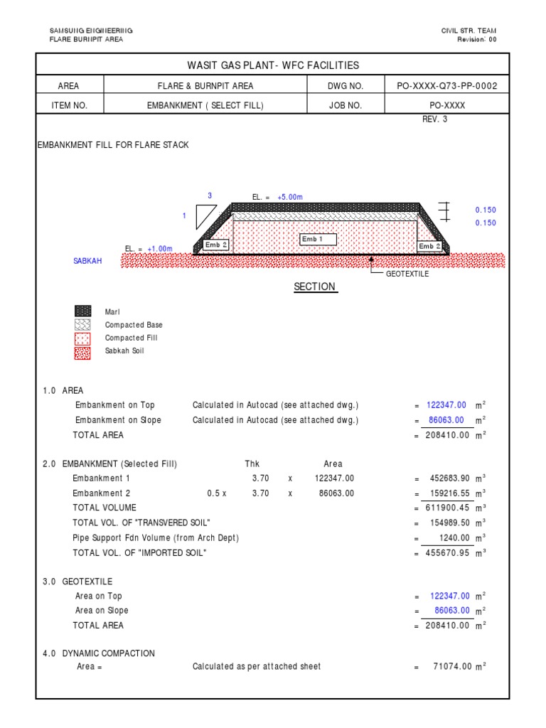 Wasit Gas Plant-Wfc Facilities: PO-XXXX-Q73-PP-0002 | PDF | Autodesk ...
