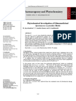 Phytochemical Investigation of Ethnomedicinal: Spermacoce Ocymoides Roots