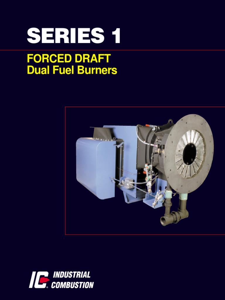 Series 1 Forced Draft Dual Fuel Burners PDF Boiler N Ox