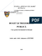 Buget Si Trezorerie Publica