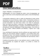 Hermenêutica – Wikipédia, A Enciclopédia Livre