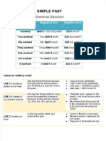 Simple Past and Verbs (Regular and Irregular)