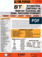 10th International Conference on Robotics, Electrical and Signal Processing Techniques (ICREST 2019