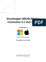Grasshopper-ARCHICAD Live Connection 2.1 User Guide