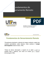 1 - Fundamentos Do Sensoriamento Remoto