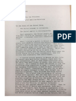 President Nixon Memo to President Bush