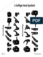 Chromatic Solfege Hand Symbols PDF