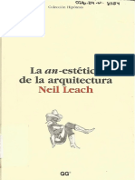 La An Estetica de La Arquitectura Neil Leach PDF