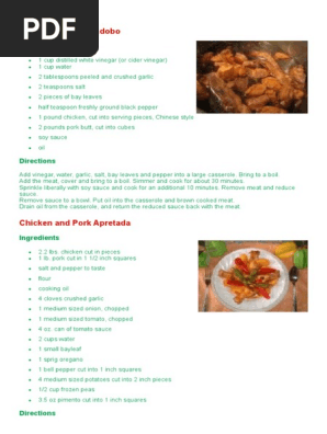 Recipe book 