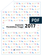 Buku Statistik Pendidikan Tinggi 2017