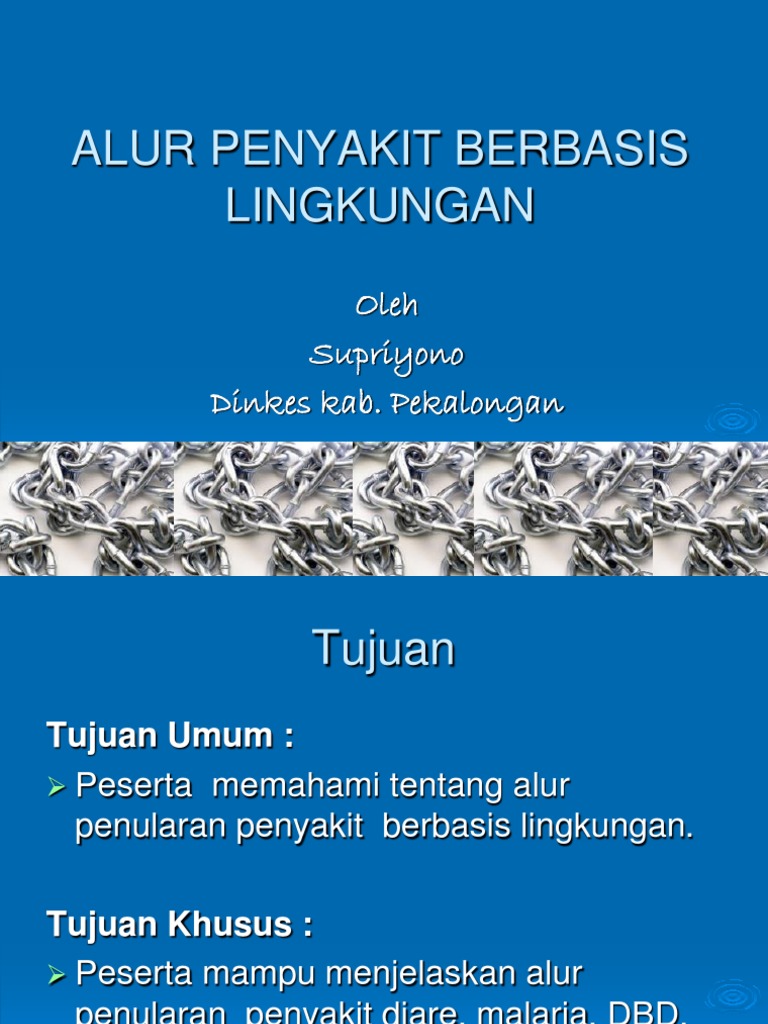 Alur Penyakit Berbasis Lingkungan