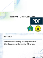 Antepartum Bleeding