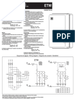 WEG Instrucoes de Instalacao Installation Instructions Instrucciones de Instalacion Etw 10000657740 Guia de Instalacao Portugues BR