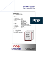 Brochure Dummy Load 110