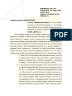 Modelo de Escrito de Allanamiento | PDF | Demanda judicial | Información  del gobierno
