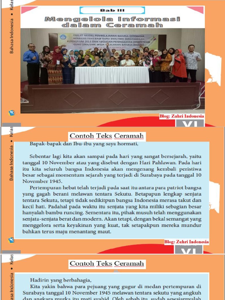 Bahasa Yang Digunakan Dalam Teks Ceramah Adalah Berbagai