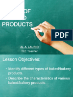 Types of Baked Products: Al A. Laurio TLE Teacher