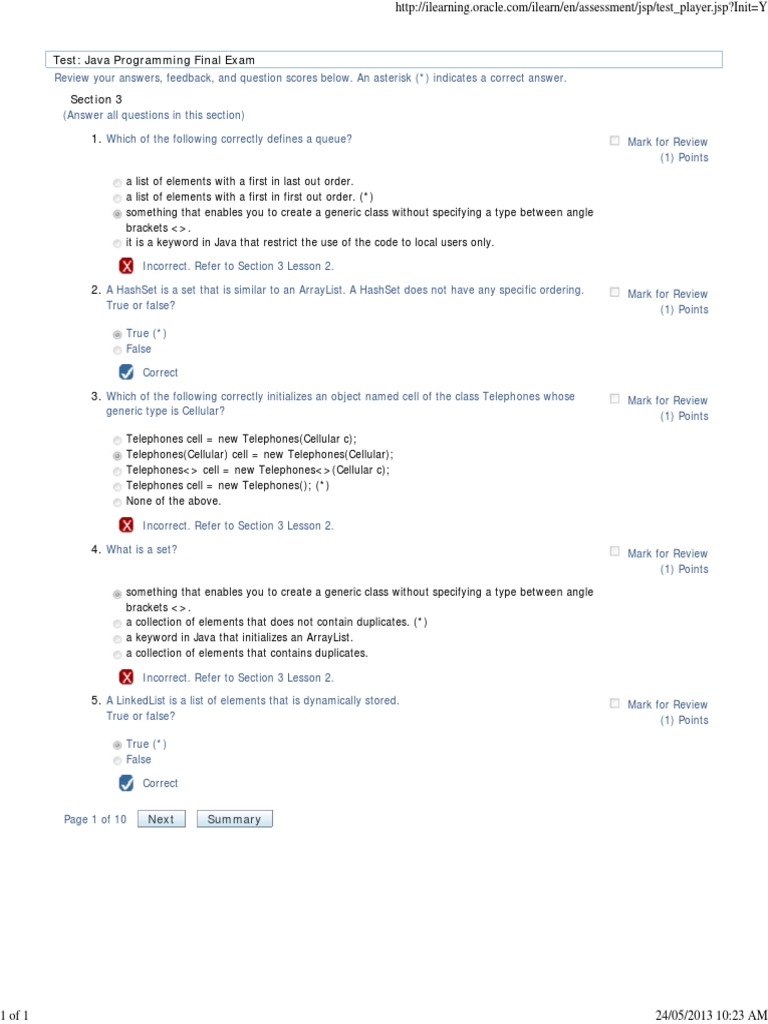 Java Important Questions Set PDF | PDF | Method (Computer Programming ...
