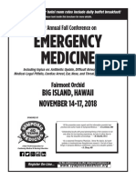 Emergency Medicine: Big Island, Hawaii NOVEMBER 14-17, 2018