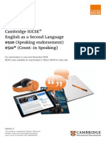 English As A Second Language 510 Syllabus PDF