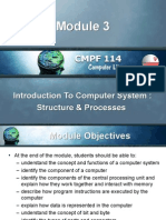 Introduction To Computer System: Structure & Processes