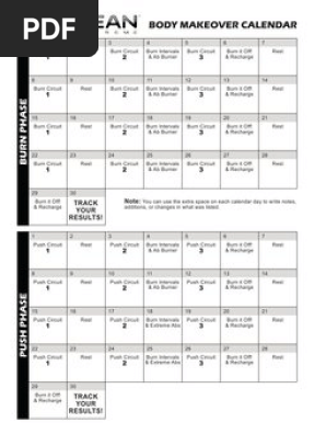 Chalean extreme workout sale