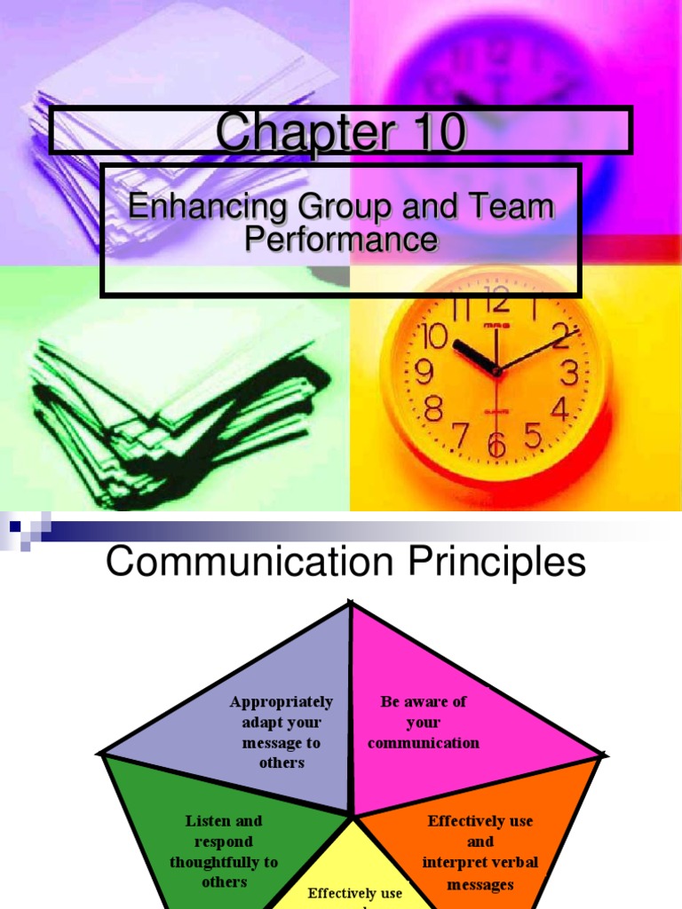 Boosting Group and Team Performance | PDF | Leadership ...