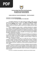 Programa Taller de Integracion I -La Practica Docente 2013