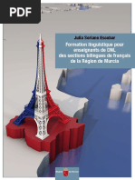 Formation Linguistique Pour Enseignants de DNL Des Sections Bilingues de Français de La Région de Murcia