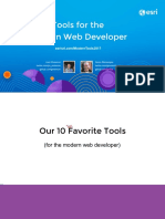 Our 10 Favorite Tools for the Modern Web Developer (in 40 characters