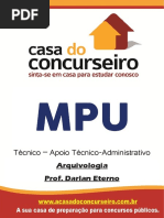 Apostila Mpu Tecnico Arquivologia Darlan Eterno
