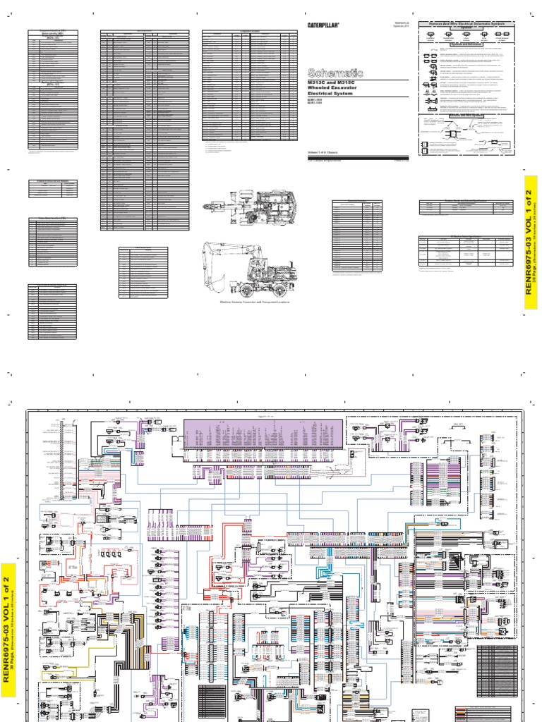 M313c And M315c Electrical System Wheeled Excavator Pdf Switch Relay 