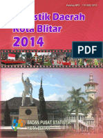 Statistik Daerah Kota Blitar 2014