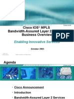 Cisco IOS Mpls Bandwidth-Assured Layer 2 Services Business Overview