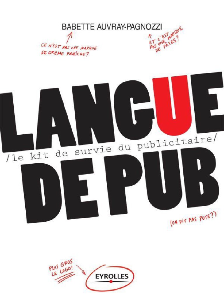 Langue de Pub PDF Publicité Blog