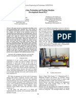 Inspection, Packaging and Packing Machine Based PLC