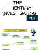 The Scientific Investigation