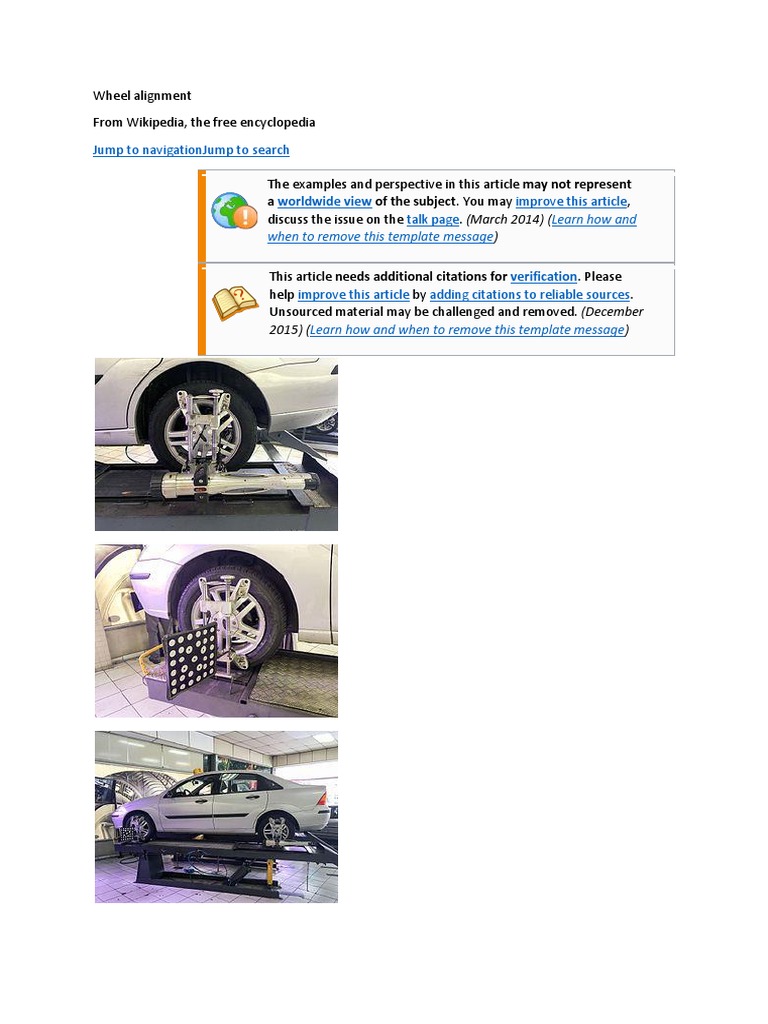 Which Alignment Angle Is Adjustable on All Vehicles-Car Maintenance Explained
