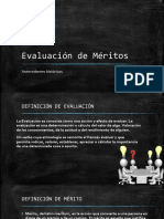 Evaluación de Méritos 