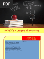 Physics 31 - Dangers of Electricity